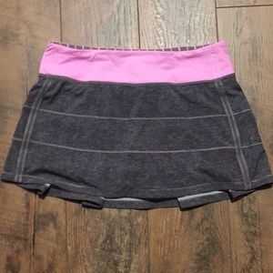 Lululemon pace skirt size 6